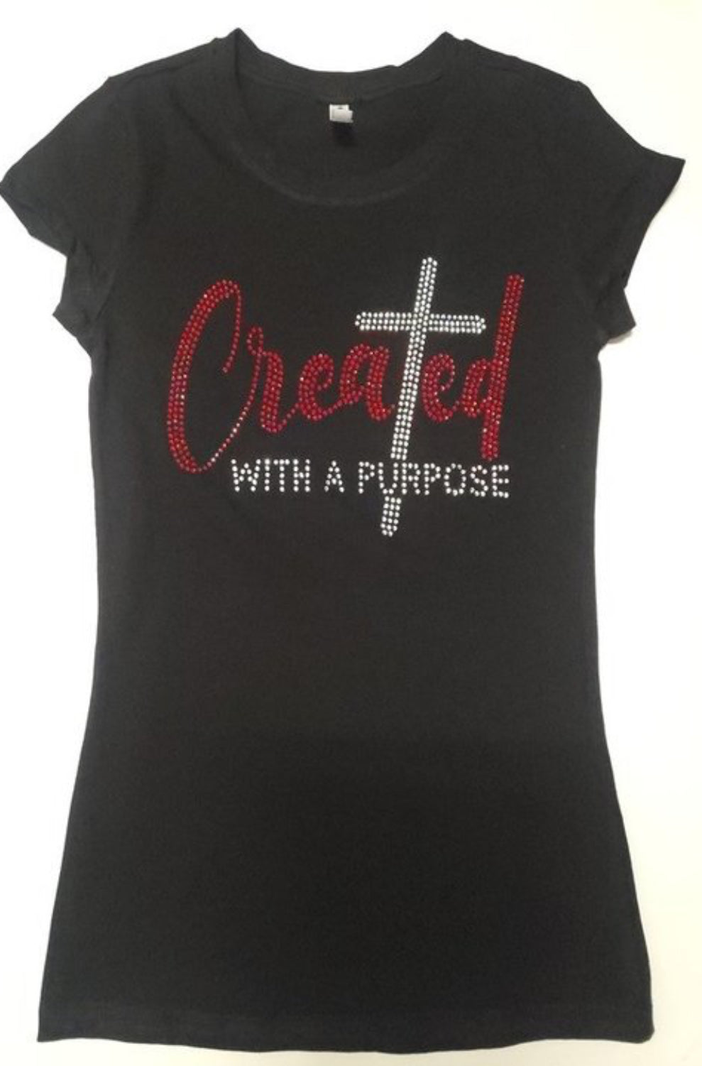 Created With A Purpose (Bling Shirt)