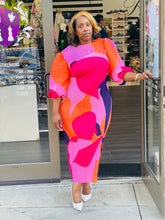 Load image into Gallery viewer, Abstract Art Dress