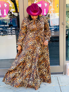 Leopard Maxi Dress