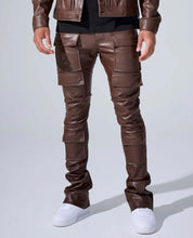 Load image into Gallery viewer, Leather Cargo Pants