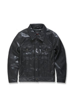 Load image into Gallery viewer, Leather Trucker Jacket (kids)